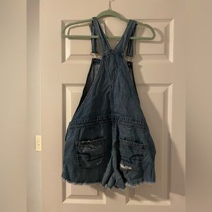American Eagle Overall Shorts